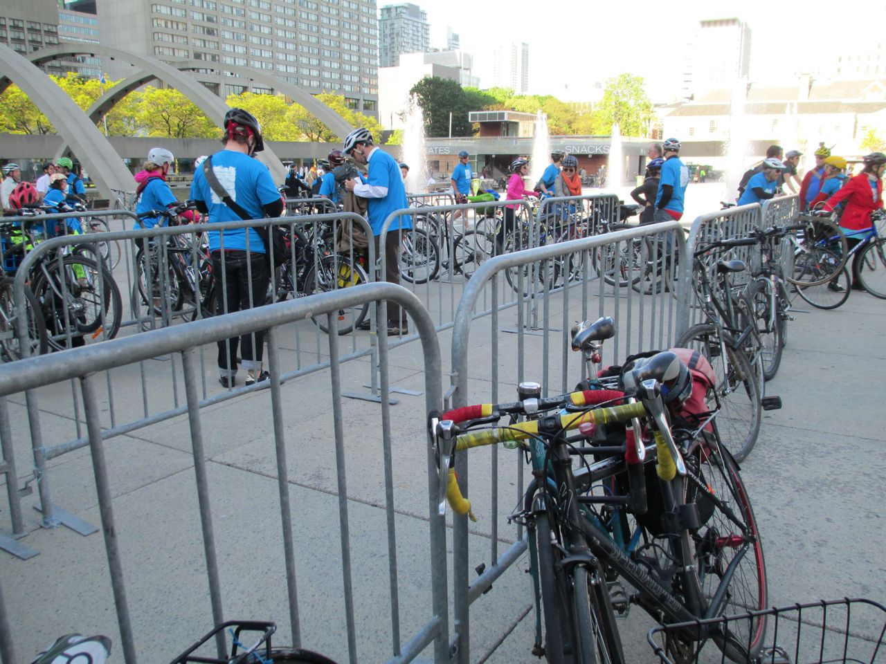 Bikes at City Hall